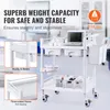SucceBuy 2-stöckiger Laborwagen, Mehrzweckwagen mit 2 Produktbild-Vorschau 2