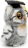 Hibou en peluche avec lunettes 17 cm ECO-FRIENDLY Voir les images du produit 5