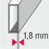BMI Wasserwaage ULTRASONIC ohne / mit Magnet Produktbild-Vorschau 2