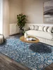Villeroy & Boch Kurzflor Teppich Ernest, Blau Creme, Produktbild-Vorschau 2