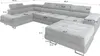 A diagram of a large sectional sofa with various dimensions labeled. Produktbild-Vorschau