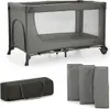 KINDERKRAFT Lit de voyage Joy 2 Gris foncé Voir les images du produit 1