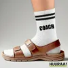 Huuraa Uni Socken Coach Training 42/46 Black Baumwolle Produktbild-Vorschau 3