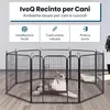 IvoQ Recinto per cuccioli – Recinto per cani – 8 pannelli – Anteprima dell’immagine prodotto 2