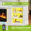 Elektrokamin mit Kaminsims und Schrank, 17–27 °C, Produktbild-Vorschau 8