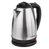 A stainless steel electric kettle with a black handle and base, set against a white background. Náhľad obrázku produktu