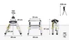 Diagrams and measurements of a step stool. Podgląd zdjęcia produktu