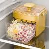 2in1 Eiswürfelform mit Behälter und Deckel, Eisbereiter mit Produktbild-Vorschau 5