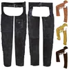 Chaps Fransenhose Reiter Cowboy Western Lederchaps Produktbild-Vorschau 5