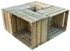 20 Stück Vintage Obstkiste Johanna 49x42x30cm massiv robust Produktbild-Vorschau 3