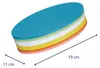 MAUL Moderationskarten oval Papier 250 Stück 11 x 19 x 0.02 Produktbild-Vorschau 2
