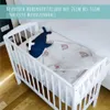 Babybett Beistellbett 90x40 cm mit Matratze, umbaubar zu Produktbild-Vorschau 4