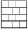 vidaXL Knihovňa, 12 políc, 132 x 29 x 141,5 cm, Náhľad obrázku produktu 5