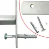 vidaXL Fenstergitter Verstellbar mit 3 Querstäben 500-650 Produktbild-Vorschau 2