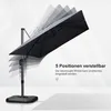 PURPLE LEAF Sonnenschirm Twist 350 cm x 250 cm, Kippbar Produktbild-Vorschau 4