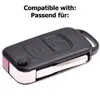 Auto Schlüssel Hülle Silikon Schutz Cover Pink kompatibel Produktbild-Vorschau 4