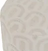 Biela čalúnená stolička COPAS, Ø 38 cm Náhľad obrázku produktu 9