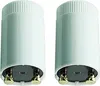Paulmann Starter Tandem/Duo max.2x4-22W Weiß Kunststoff Produktbild-Vorschau 1