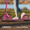 AREBOS Grafitti city scooter regolabile in altezza | ruote Anteprima dell’immagine prodotto 10
