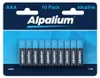 Alpalium Batterien, AAA 10er Pack, Markenqualität, LR03, Produktbild-Vorschau 1