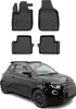 2020-2025 Fiat 500E tappetini TPE nero 4 pz Anteprima dell’immagine prodotto 1