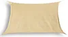 hanSe® Marken Sonnensegel Rechteck 6x7 m Sand Produktbild-Vorschau 1