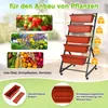 Jardinière surélevée Izrielar à 5 niveaux, 56 x 64 x 121 Voir les images du produit 4