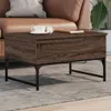 Couchtisch Braun Eichen-Optik 70x50x40 cm Holzwerkstoff Produktbild-Vorschau 1