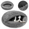 Domarex Hundebett Katzenschlafsack 2in1 Shaggy/Sherpa – Produktbild-Vorschau 3
