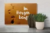 Holzschild Spruch 30x20cm Im Herzen barfuss Sand Schild Produktbild-Vorschau 4