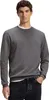 BOSS Orange Pullover grau Rundhals Baumwolle Produktbild-Vorschau 9