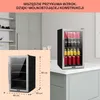 Klarstein Mini lodówka ze szklanymi drzwiami, Mini lodówka Podgląd zdjęcia produktu 6