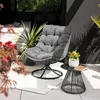 di volio Gartensessel MELIA - schwarz, Lounge Sessel aus Produktbild-Vorschau 4