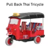 Vytáhněte zpět thajskou tříkolku Simulace slitiny Tuk Tuk Náhled obrázku produktu 7