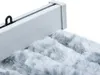 Insektenschutz-Vorhang Weiß und Grau 100x220 cm Chenille Produktbild-Vorschau 4