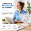 Tichý stolný ventilátor s funkciou otáčania o 90° – Náhľad obrázku produktu 2