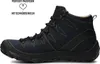 nagaba Boots Damen Wanderschuhe mit Futter Schwarzfilz, Produktbild-Vorschau 3