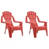 vidaXL Kinder-Gartenstühle 2 Stk. Rot 37x34x44 cm PP Produktbild-Vorschau 10