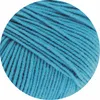 A close-up view of turquoise blue yarn. Produktbild-Vorschau
