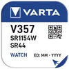 Knopfzelle Uhr Batterie Uhrenbatterie Varta V357 SR44 Produktbild-Vorschau 15