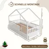 Cama infantil Crazy Pine con cajones, 190x100 cm – Cama Vista previa de la imagen del producto 2