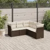 vidaXL Set di divani da giardino 5 pezzi con cuscini in Anteprima dell’immagine prodotto 2