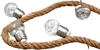 LED Lichterkette Jakeaca aus Jute – 50 LEDs, Produktbild-Vorschau 2