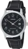 Casio Men's MTPV002L-1B Silver Leather Japanese Quartz Produktbild-Vorschau 3