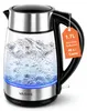 YASHE Wasserkocher Glas 1,7L 2200W mit Schnellkochfunktion Produktbild-Vorschau 1