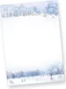 Briefpapier Weiße Weihnachten 250 Sets ohne Fenster Produktbild-Vorschau 2