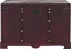 Holztruhe Holzbox Schatztruhe Valence Antikoptik 49x77x47cm Produktbild-Vorschau 2