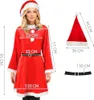 Vánoční ženský kostým Paní Santa Clausová Oblečení Sněhová Náhled obrázku produktu 2