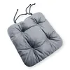 4L Textil 4er Set Stuhlkissen mit Bändern Indoor & Outdoor Produktbild-Vorschau 2