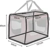 lionto Caisse de transport pour chiens pliable, caisse en Voir les images du produit 5